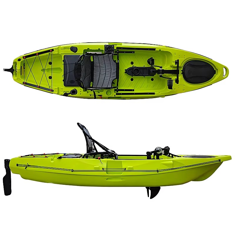 Fish Finder - 3.3m 11ft ハンズフリーフィンプロペラペダル駆動式オーシャンフィッシングカヤック（魚群探知機付き）工場直販