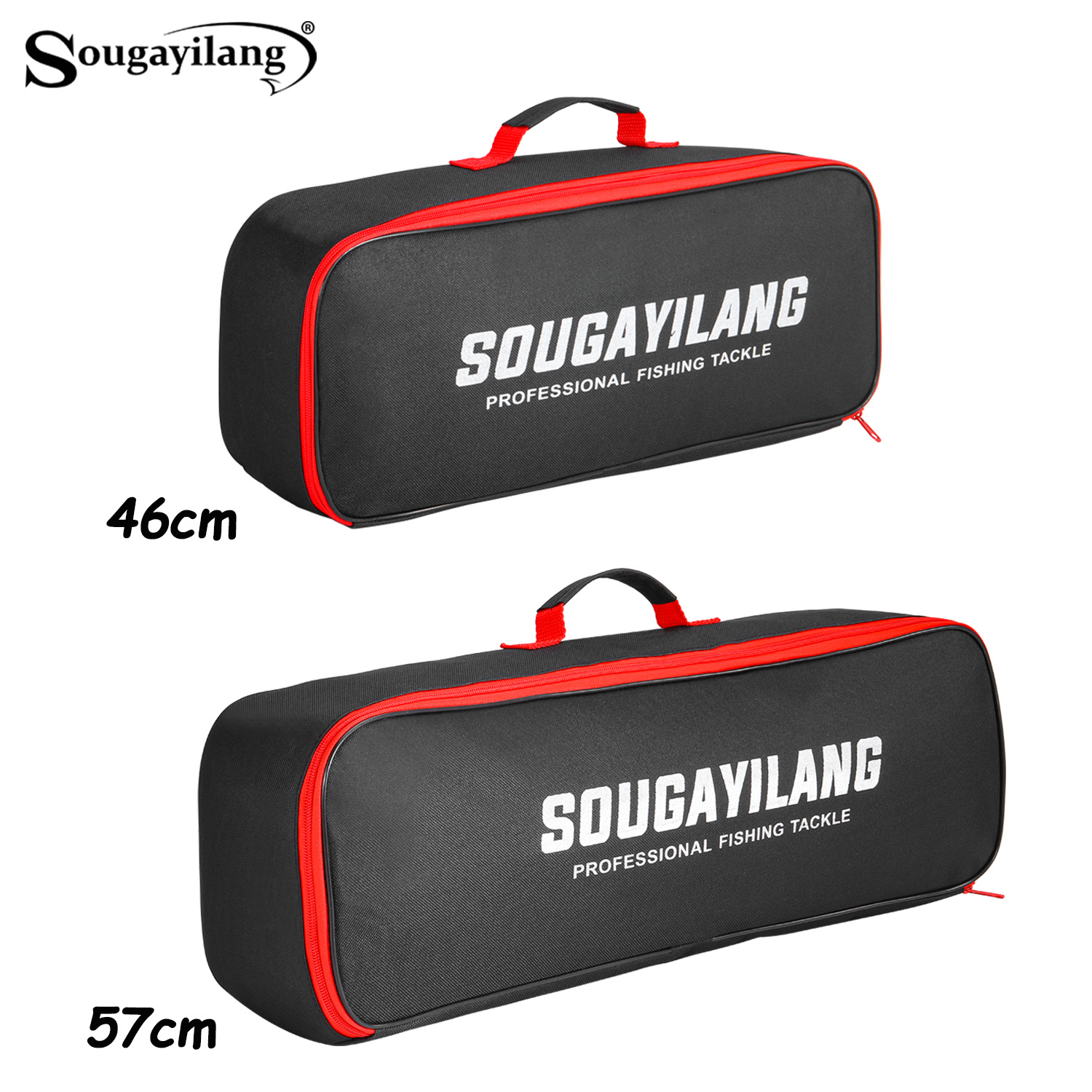 Fish Finder Case - Sougayilang 釣竿バッグ 46 センチメートル/57 センチメートル大容量 100b
