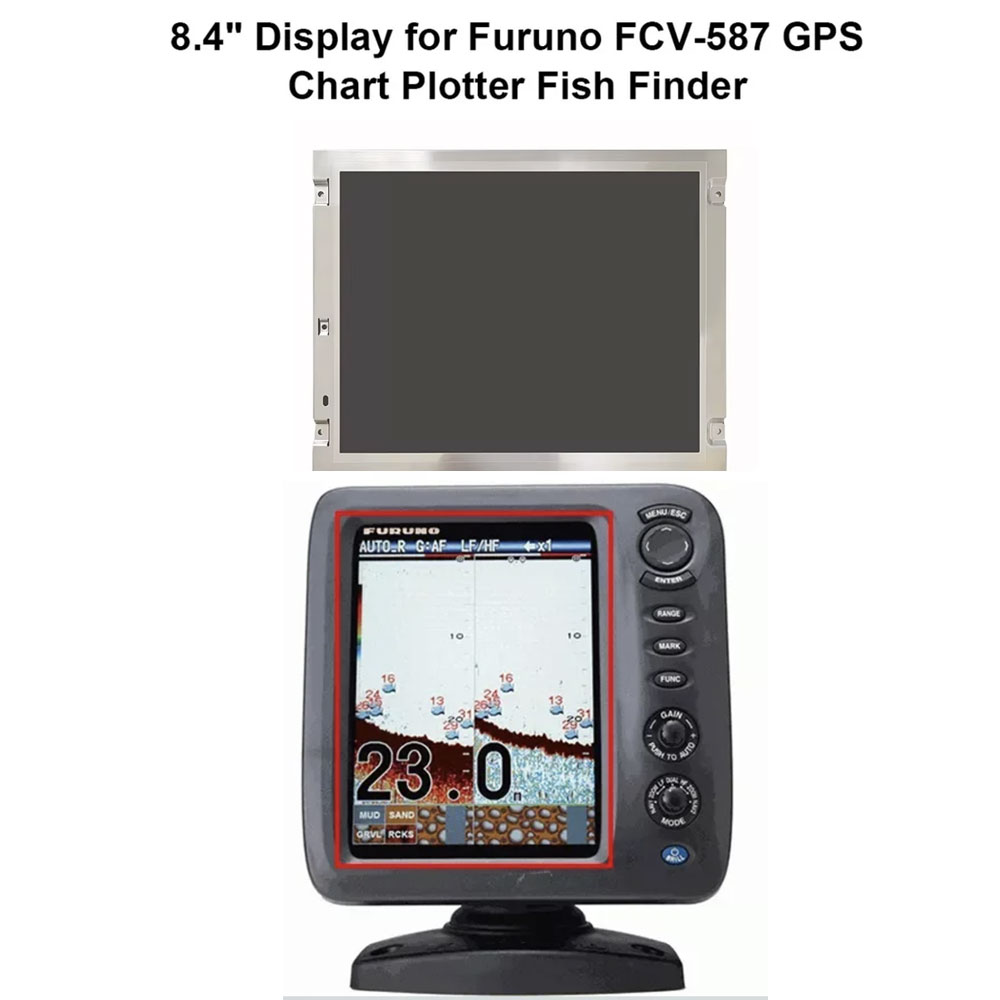 魚群探知機GPSチャートプロッター、Furuno FCV-5 - Fish Finder Gps のレビューと価格