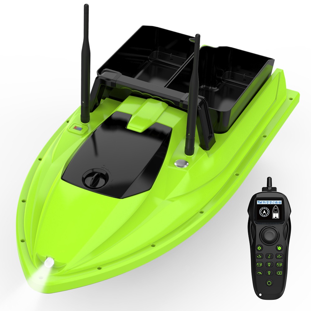 500M RCフィッシングベイトボート デュアルサイロ 3k - Fish Finder Cable のレビューと価格