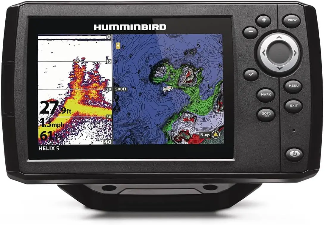 ハミンバード 411660-1 ヘリックス 5 チャープ G - Fish Finder Gps のレビューと価格