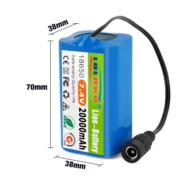 7.4V 20000mAh バッテリー USB 充電器付き  - Fish Finder Charger のレビューと価格